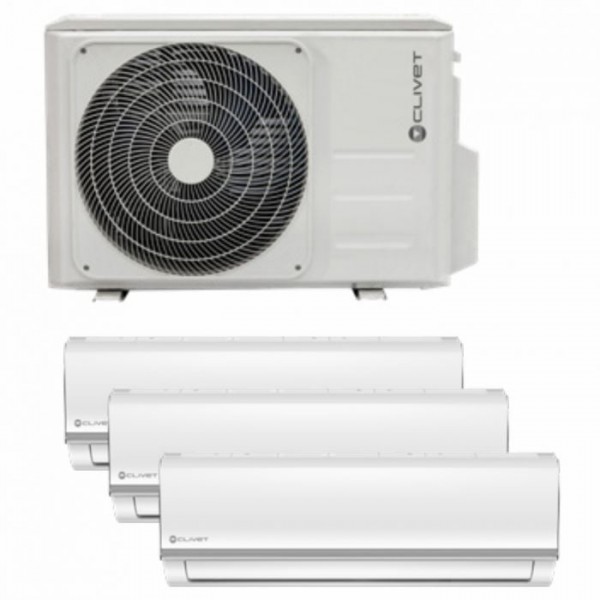 Aer conditionat multisplit clivet nativ ue 27000 btu, 2 x ui 9000 btu, 1 x ui 12000 btu, mu2-y 79m + 2 x iz2-xy27m + 1 x iz2-xy35m