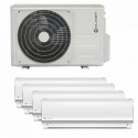 Aer conditionat multisplit clivet nativ ue 28000 btu, 4 x ui 9000 btu, mu2-y 82m + 4 x iz2-xy27m
